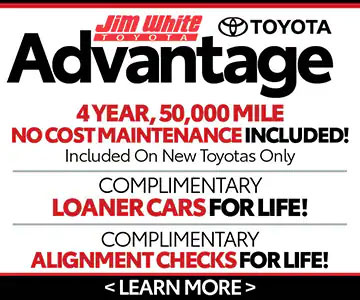 Jim White Toyota - Proud Sponsor
